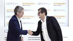 Rueda de prensa del acuerdo de colaboración entre Renishaw y el centro tecnológico IDEKO
